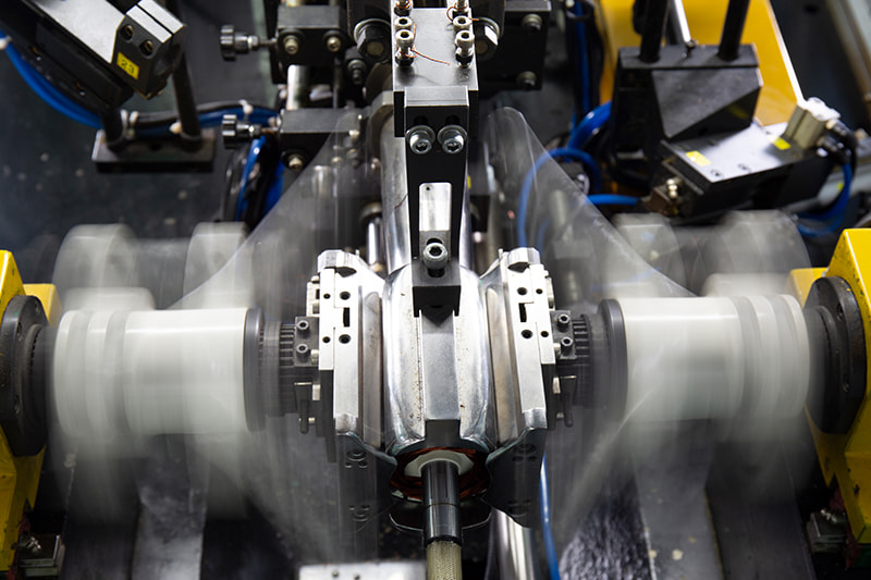 Kronkelende machine